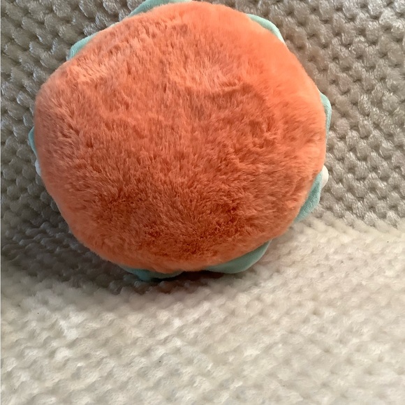 Hammy the Hamburger Plush Toy 8 inch Round Fluffy Burger Buddy 🍔 - Picture 2 of 5